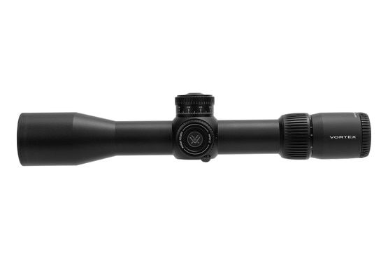 Vortex Venom 3-15x44 FFP EBR-7C MRAD Reticle Scope has a 34mm tube.